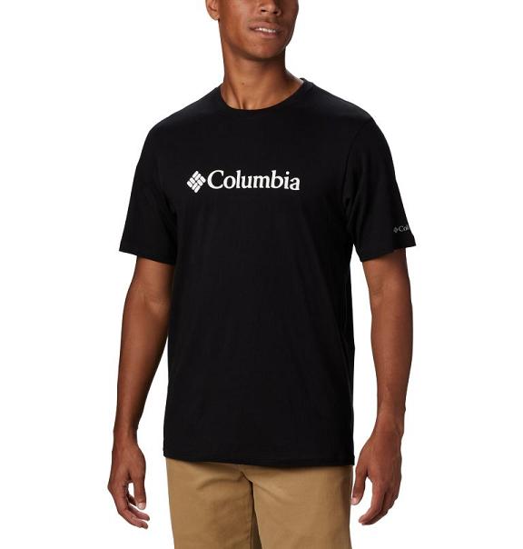 Columbia T-Shirt Herre CSC Basic Logo Sort LEBV74036 Danmark
